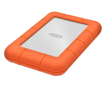 Dysk zewnętrzny LaCie Rugged Mini 2TB USB 3.2 Gen. 1 Pomarańczowo-Szary